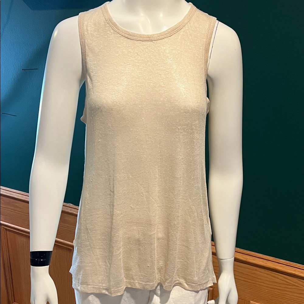 Banana Republic Sleeveless Linen Skinny Top